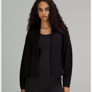 Lululemon Twin Rib Sweater Wrap